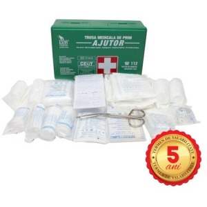 Trusă medicală auto de prim ajutor Kraftmann - Img 2