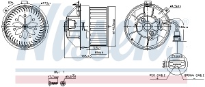 Ventilator habitaclu potrivit ALFA ROMEO GIULIETTA, GIULIETTA/HATCHBACK 1.4-2.0D 04.10-12.20 - Img 3