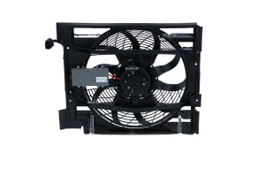 Ventilator radiator (cu carcasa) potrivit BMW 5 (E39) 2.0-4.9 09.95-05.04 - Img 3