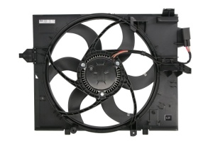 Ventilator radiator (cu carcasa) potrivit BMW 5 (E60), 5 (E61) 2.2/2.5/3.0 12.01-12.10 - Img 2