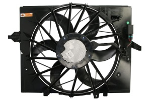 Ventilator radiator (cu carcasa) potrivit BMW 5 (E60), 5 (E61), 6 (E63), 6 (E64) 2.0-4.4 09.03-12.10 - Img 2