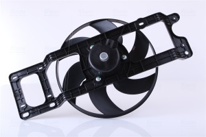 Ventilator radiator (cu carcasa) potrivit DACIA LOGAN, SOLENZA; NISSAN KUBISTAR; RENAULT LOGAN I 1.2-1.9D 02.03- - Img 3