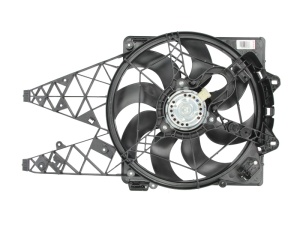 Ventilator radiator (cu carcasa) potrivit FIAT DOBLO, DOBLO CARGO 1.3D-2.0D 01.10- - Img 2