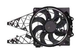 Ventilator radiator (cu carcasa) potrivit FIAT DOBLO, DOBLO CARGO, DUCATO 1.3D-2.0D 01.10- - Img 2