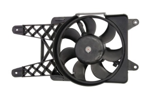 Ventilator radiator (cu carcasa) potrivit FIAT SEICENTO / 600 1.1 01.98-01.10 - Img 1