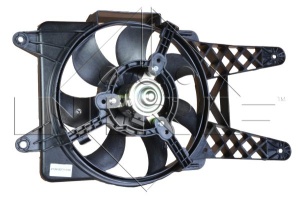 Ventilator radiator (cu carcasa) potrivit FIAT SEICENTO / 600 1.1 01.98-01.10 - Img 4