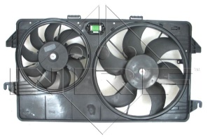 Ventilator radiator (cu carcasa) potrivit FORD TOURNEO CONNECT, TRANSIT CONNECT 1.8D 06.02-12.13 - Img 4