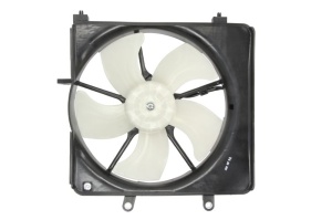 Ventilator radiator (cu carcasa) potrivit HONDA JAZZ II 1.2/1.3 03.02-07.08 - Img 1