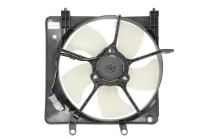 Ventilator radiator (cu carcasa) potrivit HONDA JAZZ II 1.2/1.3 03.02-07.08 - Img 2