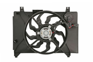 Ventilator radiator (cu carcasa) potrivit HYUNDAI ACCENT III 1.5D 11.05-11.10 - Img 2