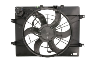 Ventilator radiator (cu carcasa) potrivit HYUNDAI GRANDEUR, SONATA VI; KIA OPTIMA 2.0/2.4 06.10-10.16 - Img 2