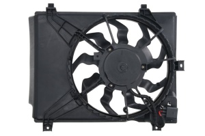 Ventilator radiator (cu carcasa) potrivit HYUNDAI I10 I 1.1/1.2 12.07-05.18 - Img 2