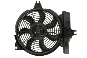 Ventilator radiator (cu carcasa) potrivit HYUNDAI SANTA FÉ I 2.0-2.7 02.01-03.06 - Img 2