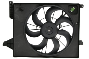 Ventilator radiator (cu carcasa) potrivit KIA SORENTO II, SORENTO II/SUV 2.4/2.4LPG 06.09-12.15 - Img 1
