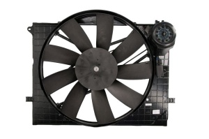 Ventilator radiator (cu carcasa) potrivit MERCEDES S (C215), S (W220) 2.8-5.8 10.98-03.06 - Img 1