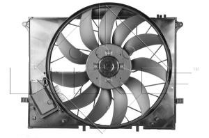Ventilator radiator (cu carcasa) potrivit MERCEDES S (C215), S (W220), SL (R129), SL (R230) 2.8-6.2 10.98-01.12 - Img 4