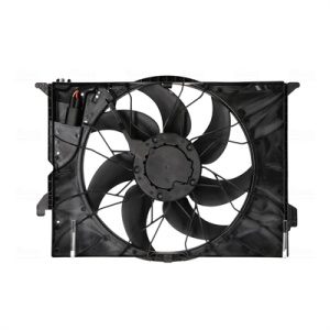 Ventilator radiator (cu carcasa) potrivit MERCEDES S (C216), S (W221, V221) 2.2D-5.5 10.05-12.13 - Img 3