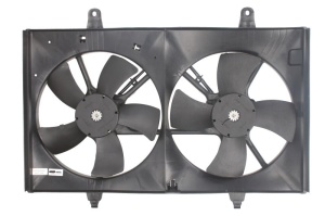 Ventilator radiator (cu carcasa) potrivit NISSAN MURANO I 3.5 08.03-09.08 - Img 1