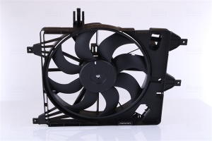 Ventilator radiator (cu carcasa) potrivit RENAULT CLIO II, CLIO II/HATCHBACK, KANGOO, KANGOO BE BOP, KANGOO EXPRESS, KANGOO II, MEGANE I, MEGANE I CLASSIC, MEGANE I COACH 1.0-Electric 08.95- - Img 2