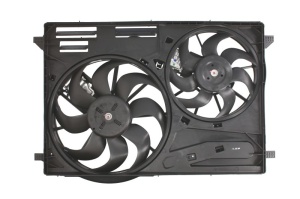 Ventilator radiator (cu carcasa) potrivit VOLVO S80 II, V70 III, V70 III/KOMBI, XC70 II 2.0D-4.4 03.06-12.16 - Img 1