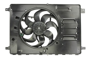 Ventilator radiator (cu carcasa) potrivit VOLVO V70 III, XC60 I; FORD GALAXY II, KUGA I, MONDEO IV, S-MAX 2.0-2.5 05.06-02.17 - Img 1