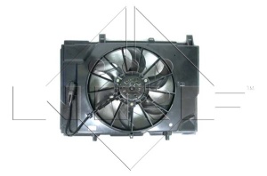 Ventilator radiator potrivit MERCEDES C T-MODEL (S202), C (W202), CLK (A208), CLK (C208), E T-MODEL (S210), E (VF210), E (W210), SLK (R170) 1.8-3.2 03.93-04.04 - Img 1