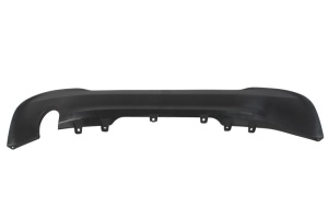Acoperire bara Stanga Spate potrivit BMW 2 Active Tourer F45, F46 2014-2018 - (negru-mat, cu taietura pentru toba de esapament: pe stanga; unu)