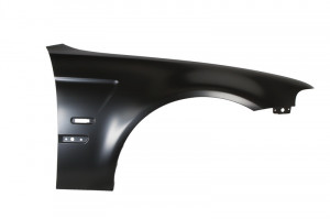 Aripa fata dreapta potrivit BMW 3 (E46) Hatchback 2001-2005 - (cu locas semnalizator , aluminiu)