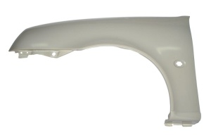Aripa fata Stanga potrivit FORD COURIER, FIESTA IV; MAZDA 121 III 1999-2003 - (cu gaura pentru semnalizator)