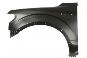 Aripa Stanga potrivit FORD USA F-150 2014-2020 - (cu orificii ornament, aluminiu)