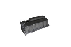 Baie ulei (cu locas pentru senzor, aluminiu) potrivit AUDI A3, A4 B6; SEAT ALTEA, ALTEA XL, LEON, TOLEDO III; SKODA OCT dupa 2001 - (cu locas pentru senzor; aluminiu)