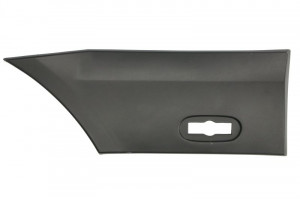 Bandou aripa spate dreapta potrivit MERCEDES SPRINTER 906 2006-2018 - (fata, negru, model scurt; cu orificiu pentru lumina de degajare)