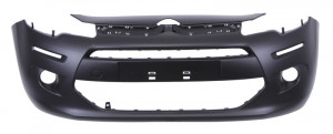 Bara Fata, cu un capac cirlig remorcare, grunduit, TUV potrivit CITROEN C3 I, C3 II 2013-2016