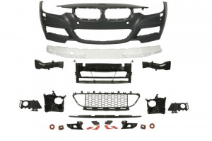 Bara fata pachet M, complet, lampa ceata, locas spalator faruri si senzori parcare, grunduit potrivit BMW 3 F30 2011-2015