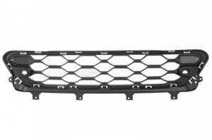 Bara protectie fata inferior, cu locas senzori parcare, plastic, negru, S potrivit MINI COUNTRYMAN F60 LCI dupa 2020