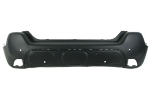 Bara spate, cu dungi, numar locas senzori: 4, negru/argintiu potrivit CITROEN C3 AIRCROSS 2017-2020