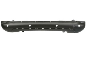 Bara Spate, cu gauri spoiler, cu gauri senzorii parcare, negru potrivit CITROEN BERLINGO, BERLINGO MULTISPACE, BERLINGO/MINIVAN; PEUGEOT PARTNER 2008-2012