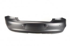 Bara spate cu locas senzorii parcare, grunduit potrivit VW POLO, POLO IV, POLO V 06.09-05.14 - Img 1