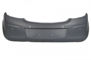 Bara spate cu locas senzorii parcare, grunduit, TUV potrivit OPEL CORSA D, CORSA D/HATCHBACK 3D 2006-2014