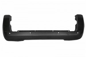 Bara spate varianta cu usa, cu locas senzorii parcare, negru/grunduit potrivit CITROEN NEMO, NEMO/MINIVAN; FIAT FIORINO/MINIVAN, QUBO; PEUGEOT BIPPER, BIPPER TEPEE dupa 2007