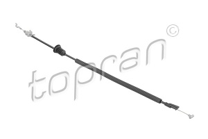 Cablu deblocare usi fata/interior stanga/dreapta potrivit SKODA SUPERB II 2008-2015 - (L-605mm) - Img 2