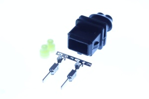 Cablu electric, numar pini: 2 potrivit AUDI 100 C3, 80 B3, 90 B3, A4 B5, COUPE B3; VW CALIFORNIA T4 CAMPER, GOLF II, JETTA II, PASSAT B5, POLO, POLO CLASSIC, POLO II, TRANSPORTER T4 10.81- - Img 1