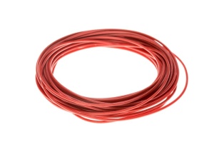 Cablu reparatie (culoare: Rosu, Cupru / silicon, sectiune transversala: 0,75mm, lungime: 10m) - Img 2