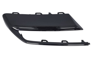 Cadru grila fata Dreapta Spate potrivit AUDI Q5 FYT dupa 2020 - (plastic; negru lucios)