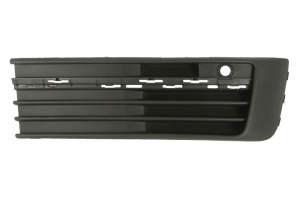 Capac bara fata Dreapta MULTIVAN, cu locas senzorii parcare, plastic, negru potrivit VW MULTIVAN T6, TRANSPORTER T6, TRANSPORTER T6 / CARAVELLE T6 dupa 2015 dupa 2015