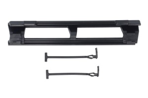 Capac carlig remorcare Fata (plastic, gri) potrivit MERCEDES 190 (W201) 10.82-08.93 10.82-08.93 - Img 2