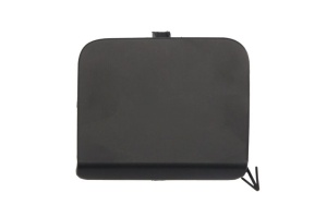 Capac carlig remorcare Fata potrivit NISSAN MICRA IV 2011-2015 2013-2017 - (plastic, negru)