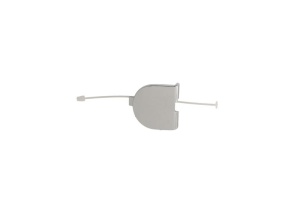 Capac carlig remorcare Spate crom, TUV potrivit ABARTH 500 / 595 / 695, 500C / 595C / 695C; FIAT 500 dupa 2007 dupa 2007