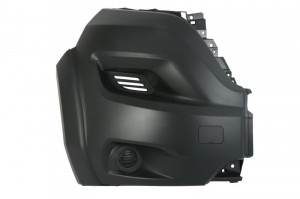Colt bara protectie Fata Dreapta model cu sipci pe aparate, gri inchis potrivit CITROEN JUMPER I, JUMPER II; FIAT DUCATO; PEUGEOT BOXER