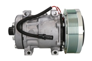 Compresor climatizare (R134a) potrivit CASE IH 235, 260, 290, 315, 340, 370; NEW HOLLAND T8.300, T8.330, T8.360, T8.390, T8.420 - Img 4